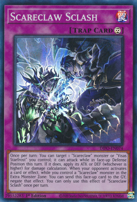 Scareclaw Sclash [DIFO-EN074] Super Rare | Exor Games Truro