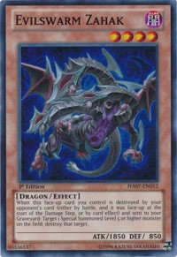 Evilswarm Zahak [HA07-EN012] Super Rare | Exor Games Truro