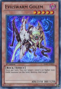 Evilswarm Golem [HA07-EN053] Super Rare | Exor Games Truro