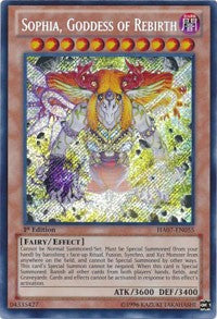 Sophia, Goddess of Rebirth [HA07-EN055] Secret Rare | Exor Games Truro