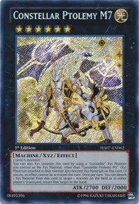 Constellar Ptolemy M7 [HA07-EN062] Secret Rare | Exor Games Truro