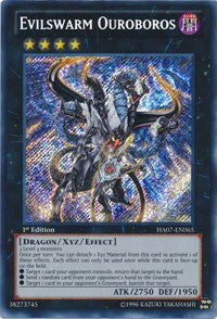 Evilswarm Ouroboros [HA07-EN065] Secret Rare | Exor Games Truro