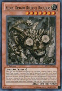 Redox, Dragon Ruler of Boulders [LTGY-EN038] Rare | Exor Games Truro