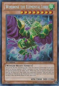 Windrose the Elemental Lord [LTGY-EN037] Secret Rare | Exor Games Truro