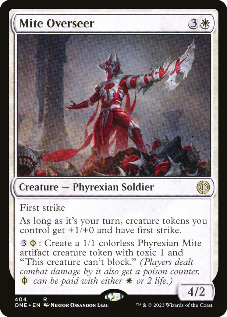 Mite Overseer [Phyrexia: All Will Be One] | Exor Games Truro