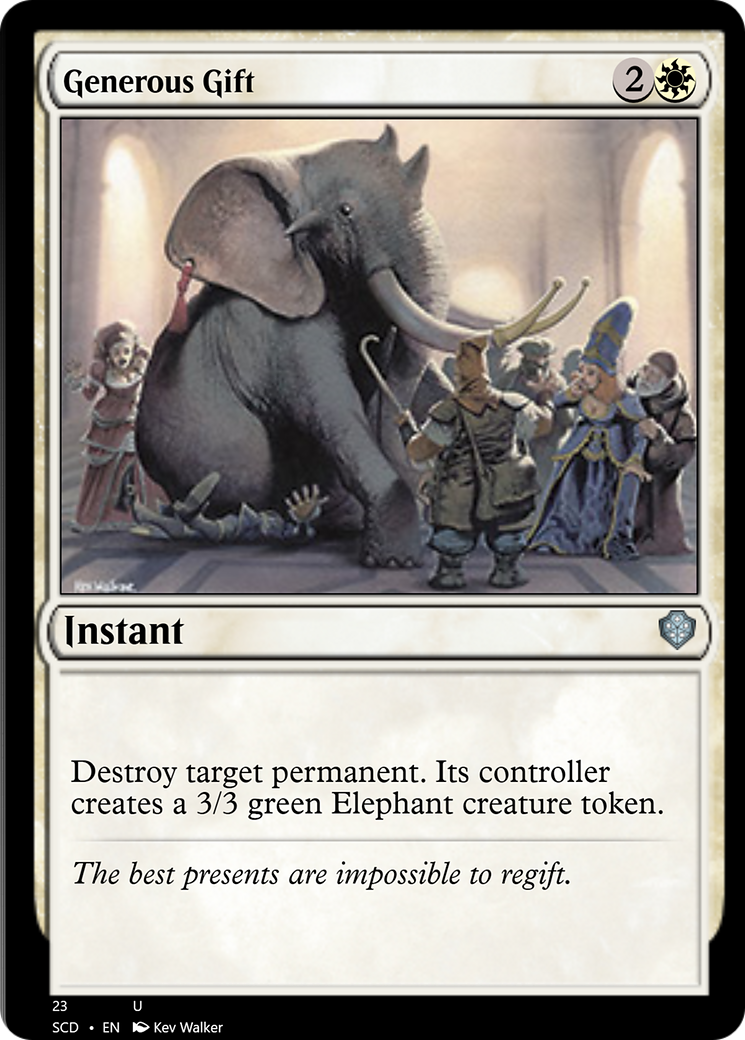 Generous Gift [Starter Commander Decks] | Exor Games Truro