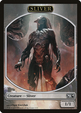 Sliver Token [Magic 2014 Tokens] | Exor Games Truro