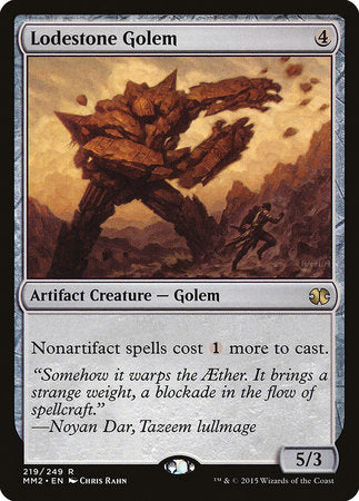 Lodestone Golem [Modern Masters 2015] | Exor Games Truro