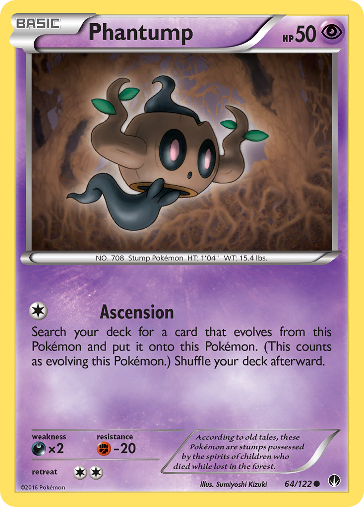 Phantump (64/122) [XY: BREAKpoint] | Exor Games Truro