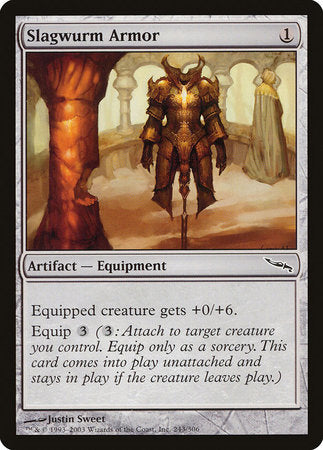 Slagwurm Armor [Mirrodin] | Exor Games Truro