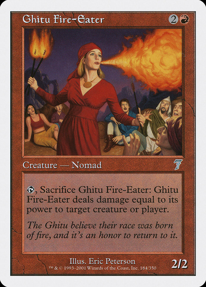 Ghitu Fire-Eater [Seventh Edition] | Exor Games Truro