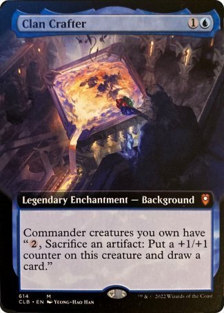 Clan Crafter (Extended Art) [Commander Legends: Battle for Baldur's Gate] | Exor Games Truro