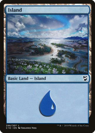 Island (298) [Commander 2018] | Exor Games Truro