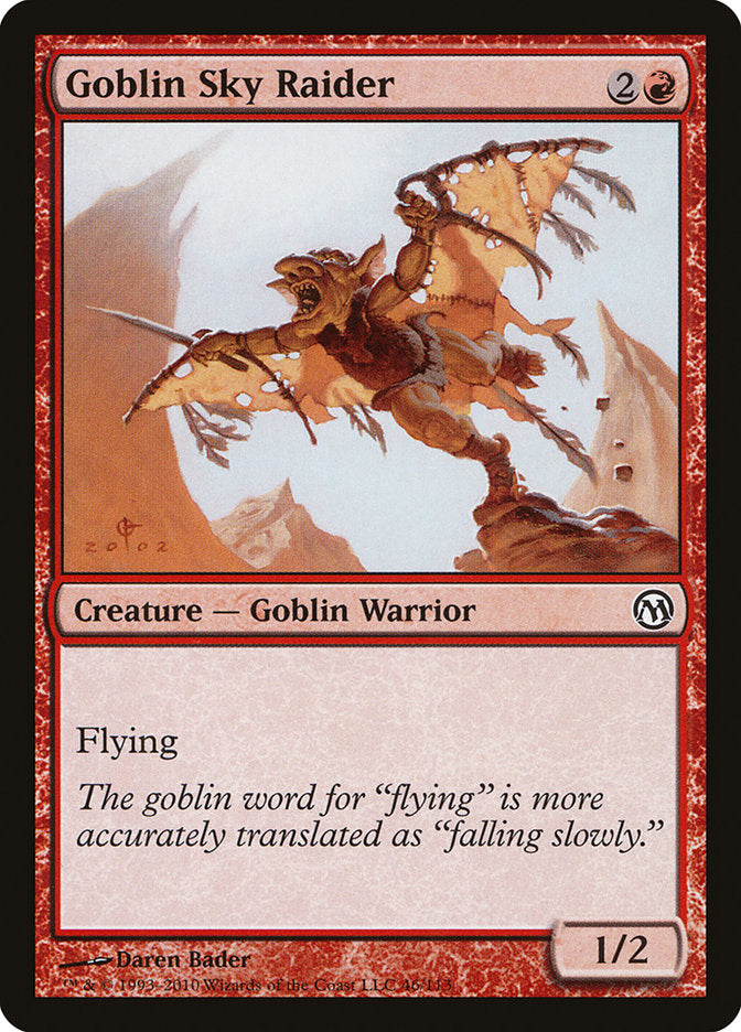 Goblin Sky Raider [Duels of the Planeswalkers] | Exor Games Truro