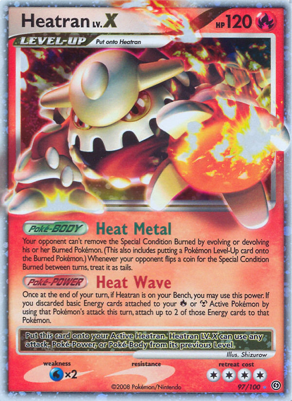 Heatran LV.X (97/100) [Diamond & Pearl: Stormfront] | Exor Games Truro