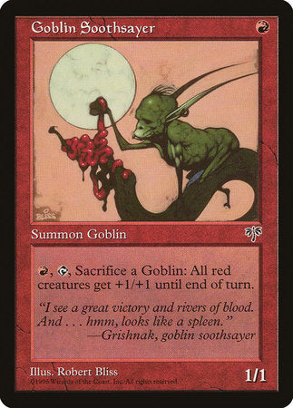 Goblin Soothsayer [Mirage] | Exor Games Truro