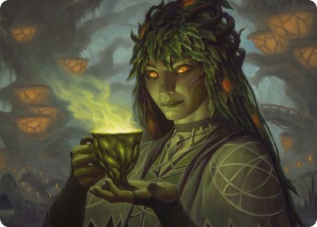 Dina, Soul Steeper Art Card [Strixhaven: School of Mages Art Series] | Exor Games Truro