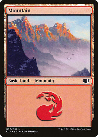 Mountain (332) [Commander 2014] | Exor Games Truro