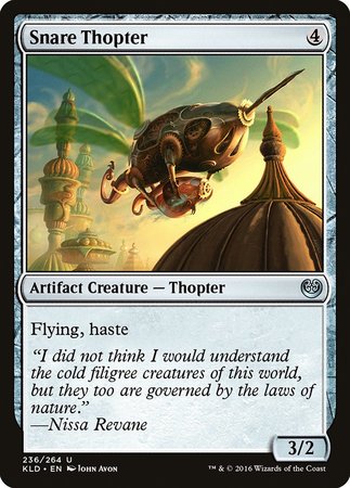 Snare Thopter [Kaladesh] | Exor Games Truro