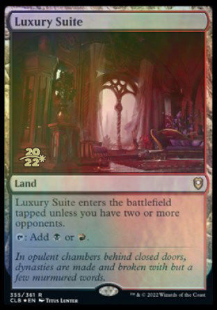 Luxury Suite [Commander Legends: Battle for Baldur's Gate Prerelease Promos] | Exor Games Truro