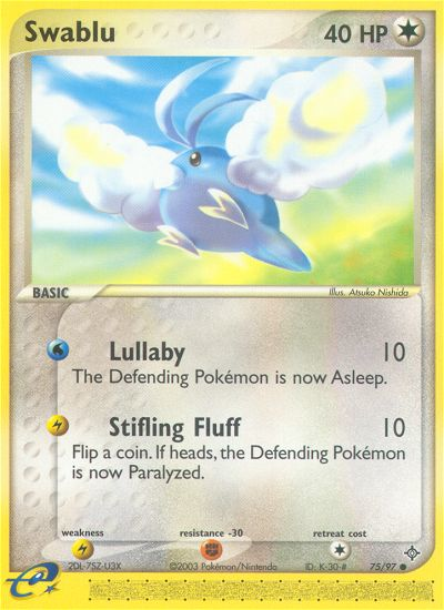 Swablu (75/97) [EX: Dragon] | Exor Games Truro