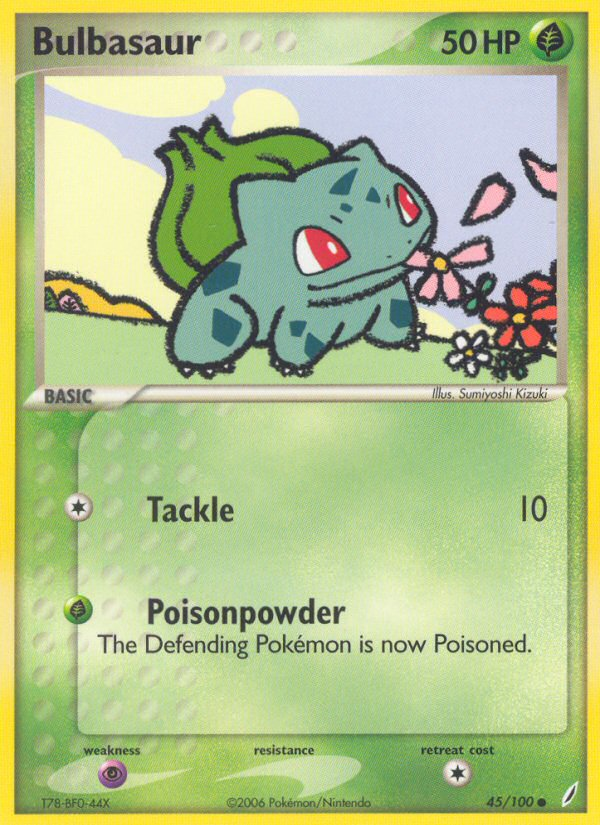 Bulbasaur (45/100) [EX: Crystal Guardians] | Exor Games Truro