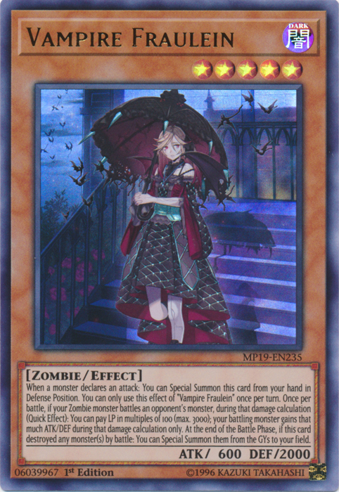 Vampire Fraulein [MP19-EN235] Ultra Rare | Exor Games Truro