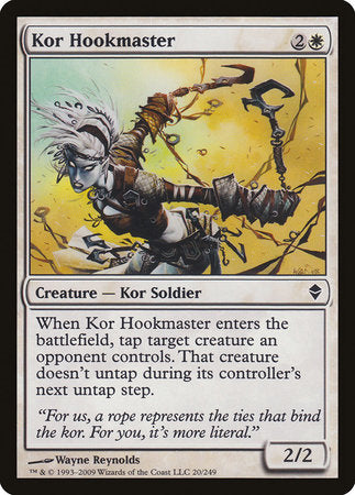 Kor Hookmaster [Zendikar] | Exor Games Truro