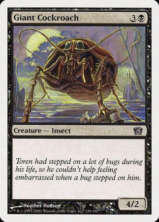 Giant Cockroach [Eighth Edition] | Exor Games Truro