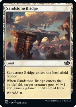 Sandstone Bridge [Jumpstart 2022] | Exor Games Truro