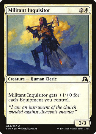 Militant Inquisitor [Shadows over Innistrad] | Exor Games Truro