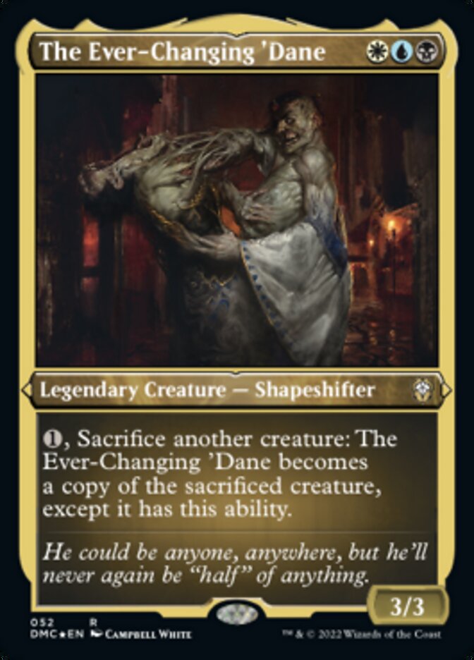 The Ever-Changing 'Dane (Foil Etched) [Dominaria United Commander] | Exor Games Truro