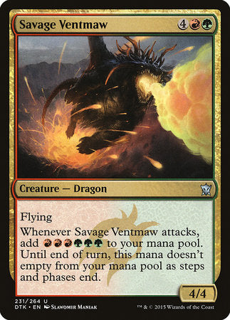 Savage Ventmaw [Dragons of Tarkir] | Exor Games Truro