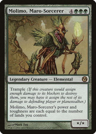 Molimo, Maro-Sorcerer [Duels of the Planeswalkers] | Exor Games Truro