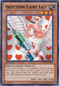 Injection Fairy Lily [BP02-EN018] Rare | Exor Games Truro