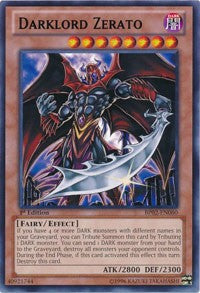 Darklord Zerato [BP02-EN060] Rare | Exor Games Truro