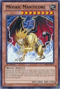 Mosaic Manticore [BP02-EN073] Rare | Exor Games Truro