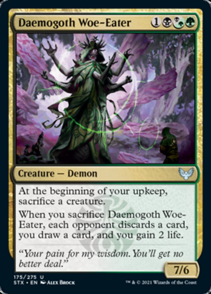 Daemogoth Woe-Eater [Strixhaven: School of Mages] | Exor Games Truro