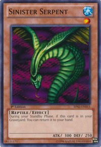 Sinister Serpent [BP02-EN015] Common | Exor Games Truro