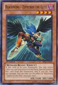 Blackwing - Zephyros the Elite [BP02-EN098] Common | Exor Games Truro