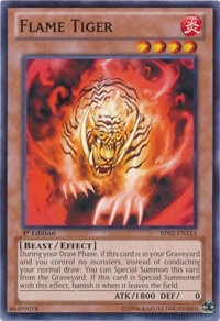 Flame Tiger [BP02-EN113] Common | Exor Games Truro