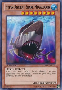 Hyper-Ancient Shark Megalodon [BP02-EN121] Rare | Exor Games Truro