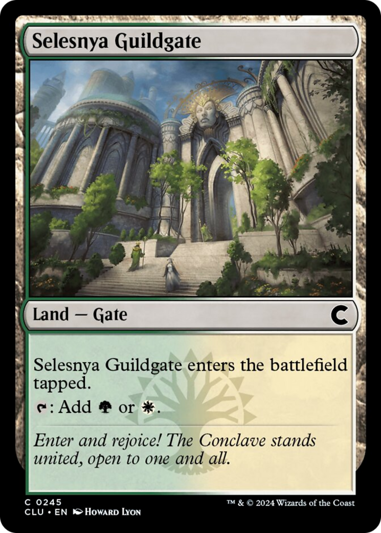 Selesnya Guildgate [Ravnica: Clue Edition] | Exor Games Truro