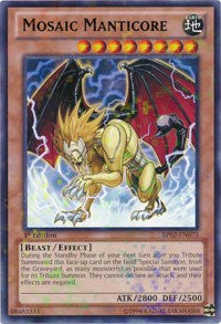 Mosaic Manticore [BP02-EN073] Mosaic Rare | Exor Games Truro