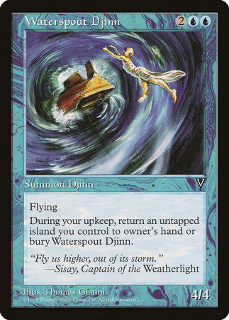 Waterspout Djinn [Visions] | Exor Games Truro