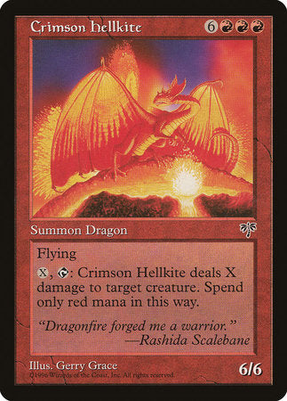 Crimson Hellkite [Mirage] | Exor Games Truro