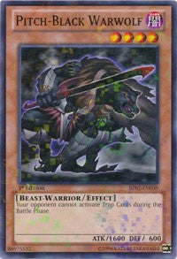 Pitch-Black Warwolf [BP02-EN030] Mosaic Rare | Exor Games Truro