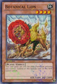 Botanical Lion [BP02-EN074] Mosaic Rare | Exor Games Truro