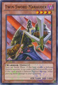 Twin-Sword Marauder [BP02-EN079] Mosaic Rare | Exor Games Truro