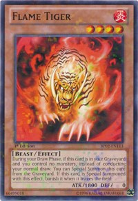 Flame Tiger [BP02-EN113] Mosaic Rare | Exor Games Truro